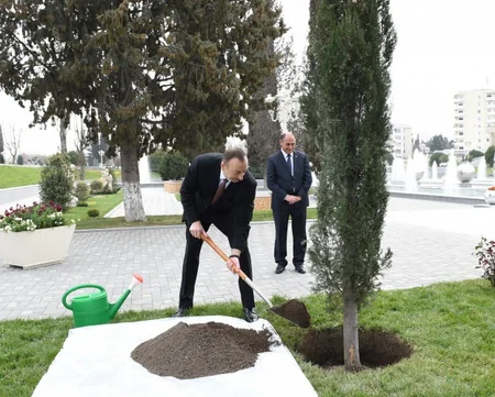 ​Prezident İlham Əliyev Bərdəyə səfər edib