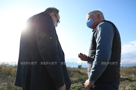 Xarici diplomatlar ermənilərin Füzulidə törətdikləri cinayətlərlə tanış olublar