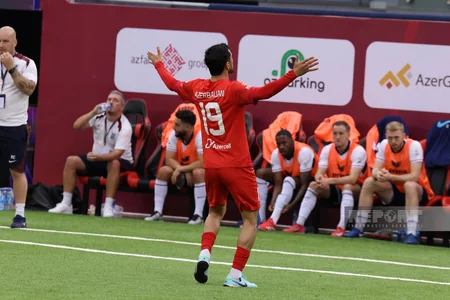 Azərbaycanın minifutbol millisi Bakıda keçirilən dünya çempionatında adını yarımfinala yazdırıb