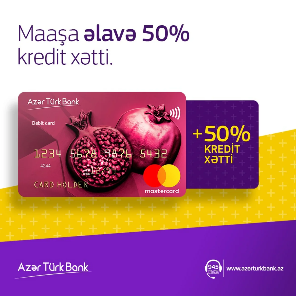 Azer Turk Bank offers interest-free credit lines for its salary card holders