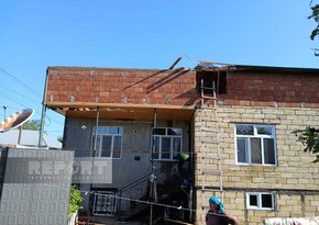 В Гахе молния ударила в жилой дом