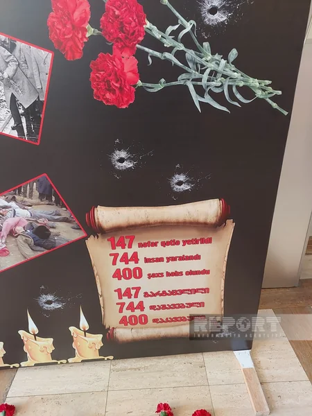 Gürcüstanda 9 Aprel və 20 Yanvar qurbanlarının xatirəsi anılıb