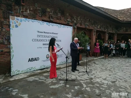First International Ceramics Symposium “From Nature to History” opened in Sheki