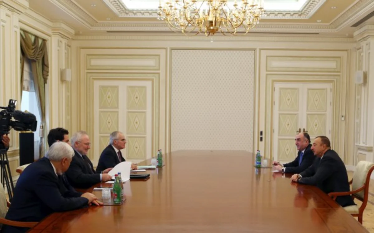 Azerbaijani President receives  OSCE Minsk Group co-chairs