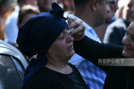 30 il sonra Xocavənddə meyitinin qalıqları tapılan şəxs Füzulidə dəfn olunub - YENİLƏNİB-3