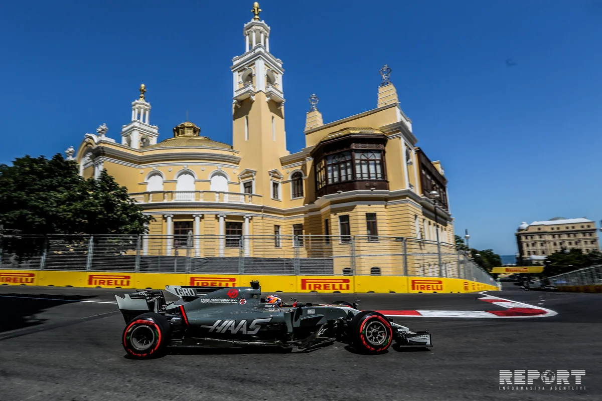 “Formula-1” üzrə Azərbaycan Qran-prisində birinci sərbəst yürüşə start verilib