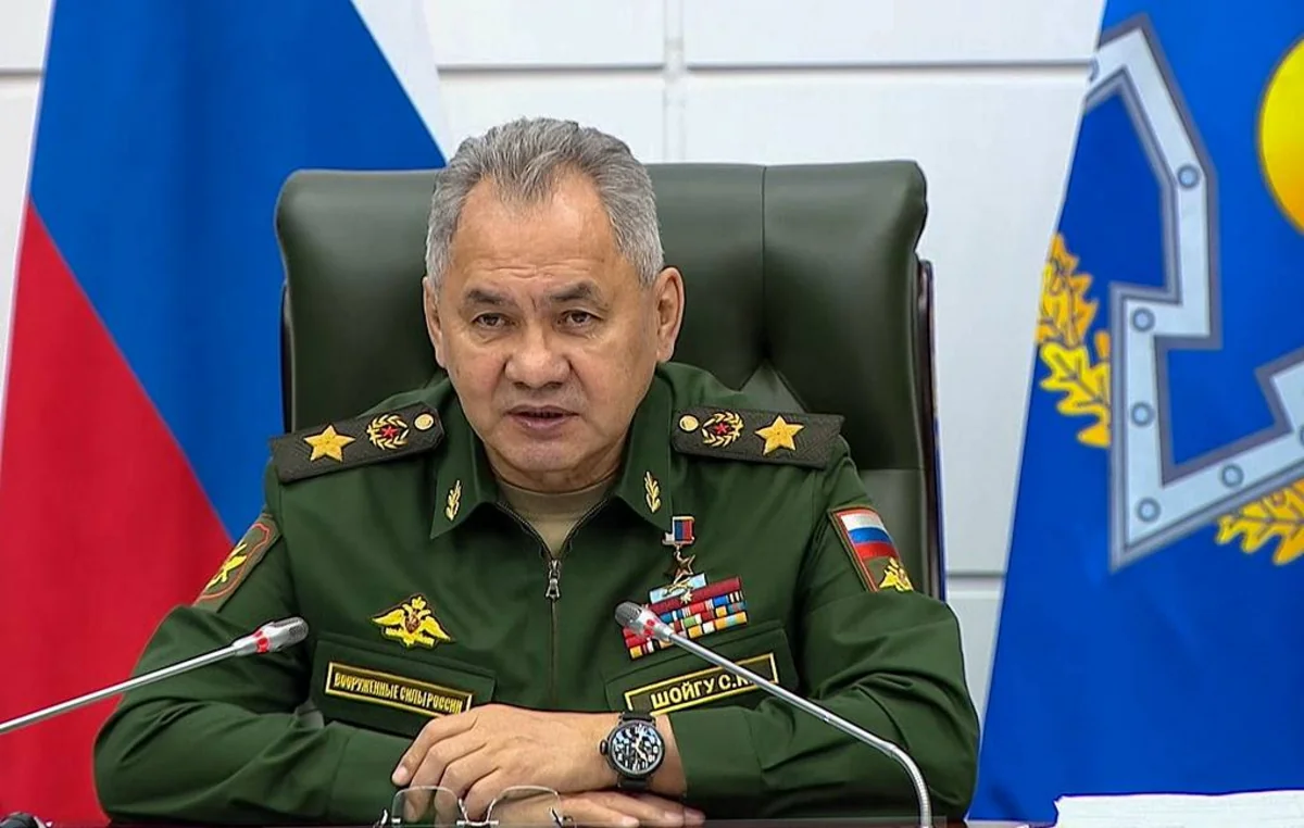 Shoigu: We will continue military operations in Ukraine until tasks are fulfilled