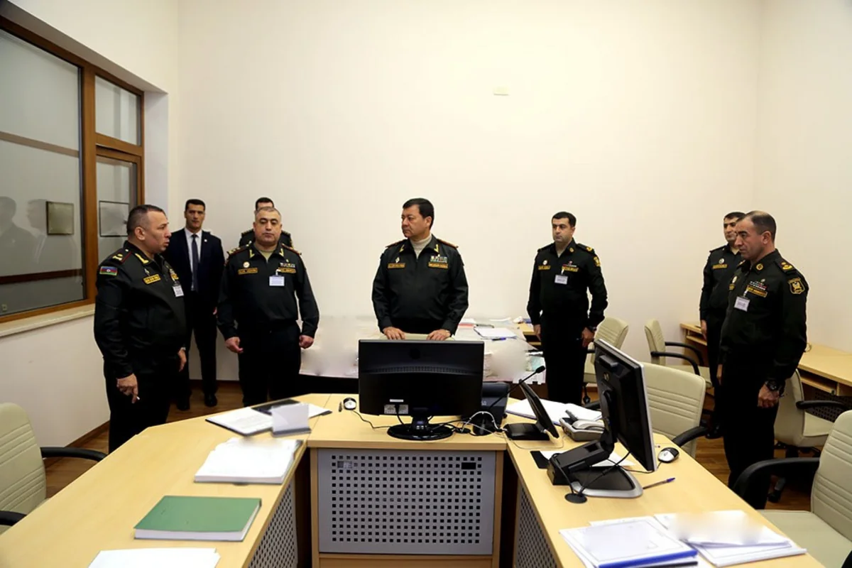 Начальник Генштаба наблюдал за действиями пунктов управления военных игр