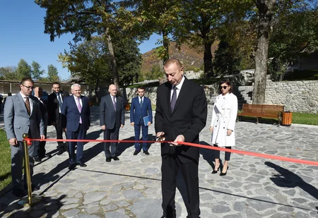 Şəkidə “ABAD” Keramika və Tətbiqi Sənət Mərkəzinin açılışı olub