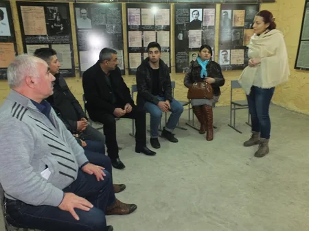 Xocalı faciəsi ilə əlaqədar gürcü məktəblilər arasında olimpiada keçirilib - FOTO