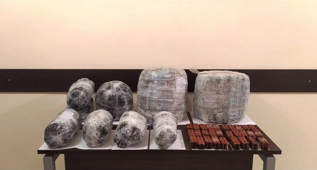 İrandan Azərbaycana 24 kq narkotik keçirilməsinin qarşısı alınıb