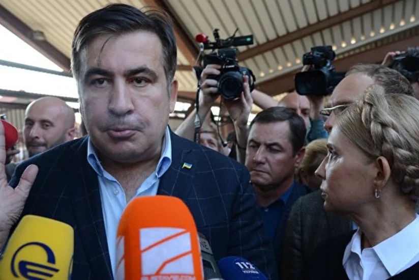 Саакашвили обвинил украинскую полицию в краже паспорта