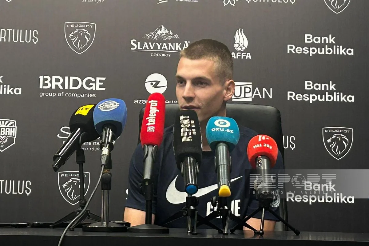 Sloveniya klubunun futbolçusu: Həm fiziki, həm də taktiki cəhətdən Sabahla oyuna hazırıq