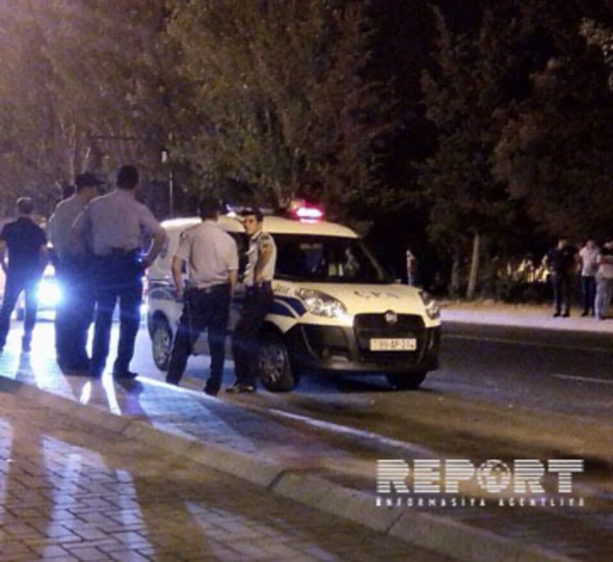 Bakıda oğurluğa cəhd edən gənc polisdən qaçan zaman avtomobillə vurulub