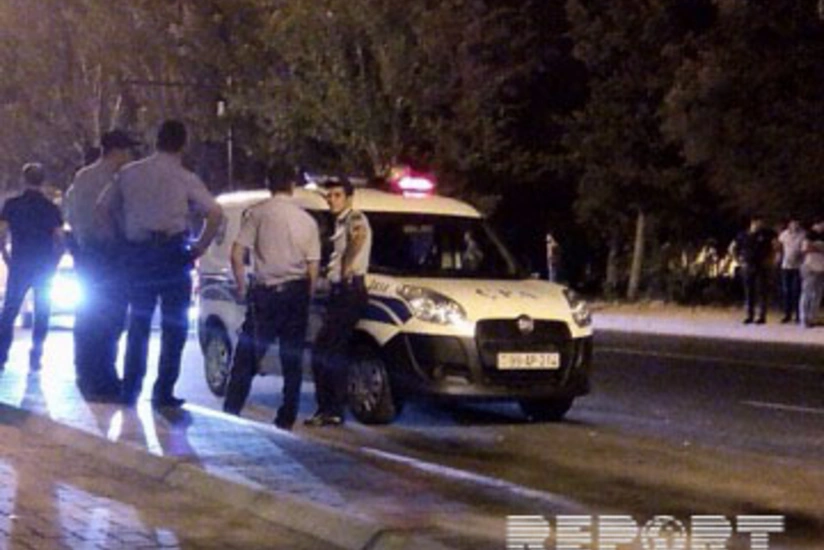 Bakıda oğurluğa cəhd edən gənc polisdən qaçan zaman avtomobillə vurulub