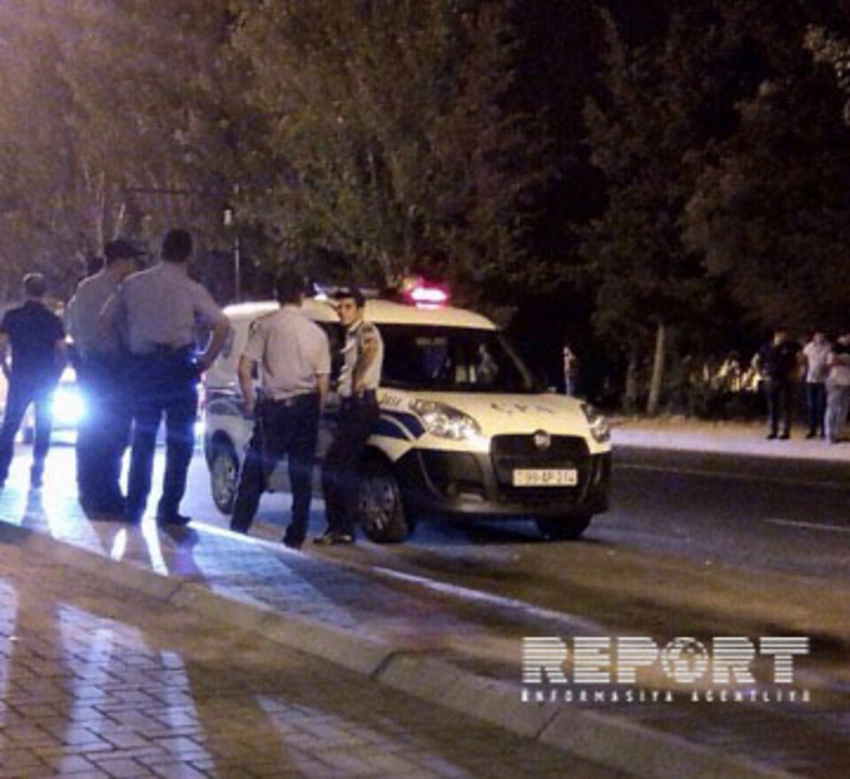 Bakıda oğurluğa cəhd edən gənc polisdən qaçan zaman avtomobillə vurulub