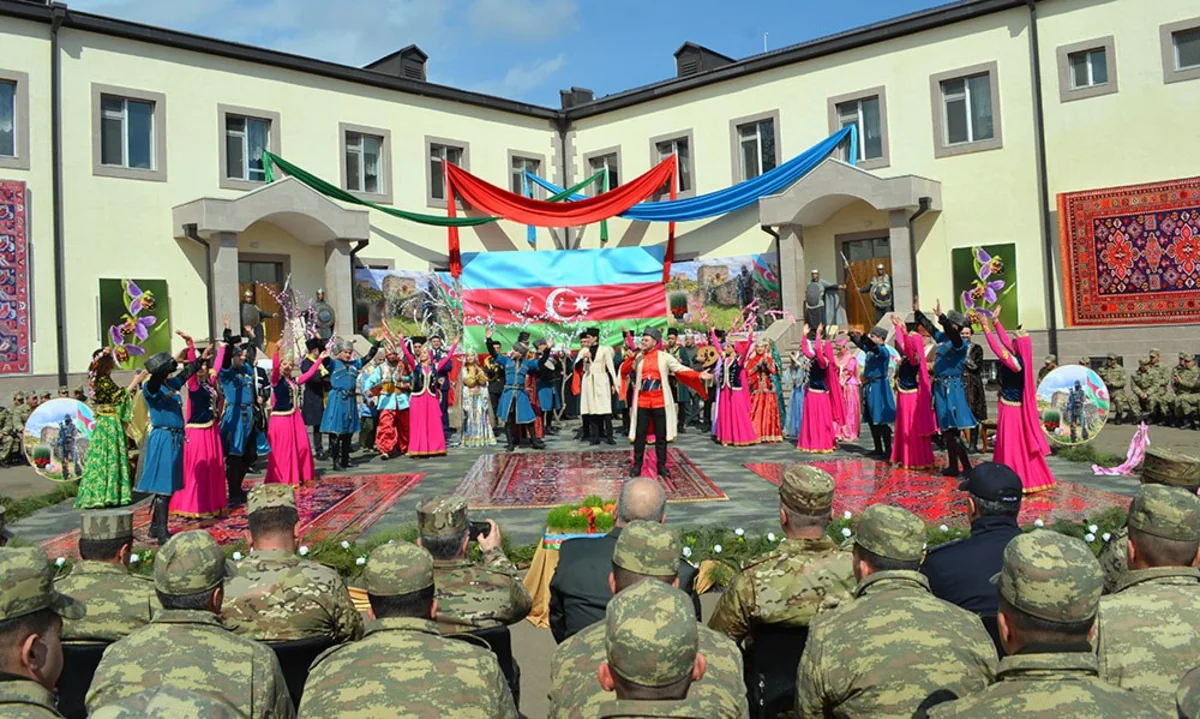 Azərbaycan Ordusu Novruz bayramını qeyd edib