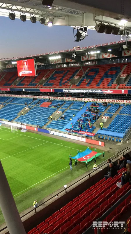 Norveç - Azərbaycan matçına azarkeş marağı xeyli aşağı səviyyədədir - FOTO