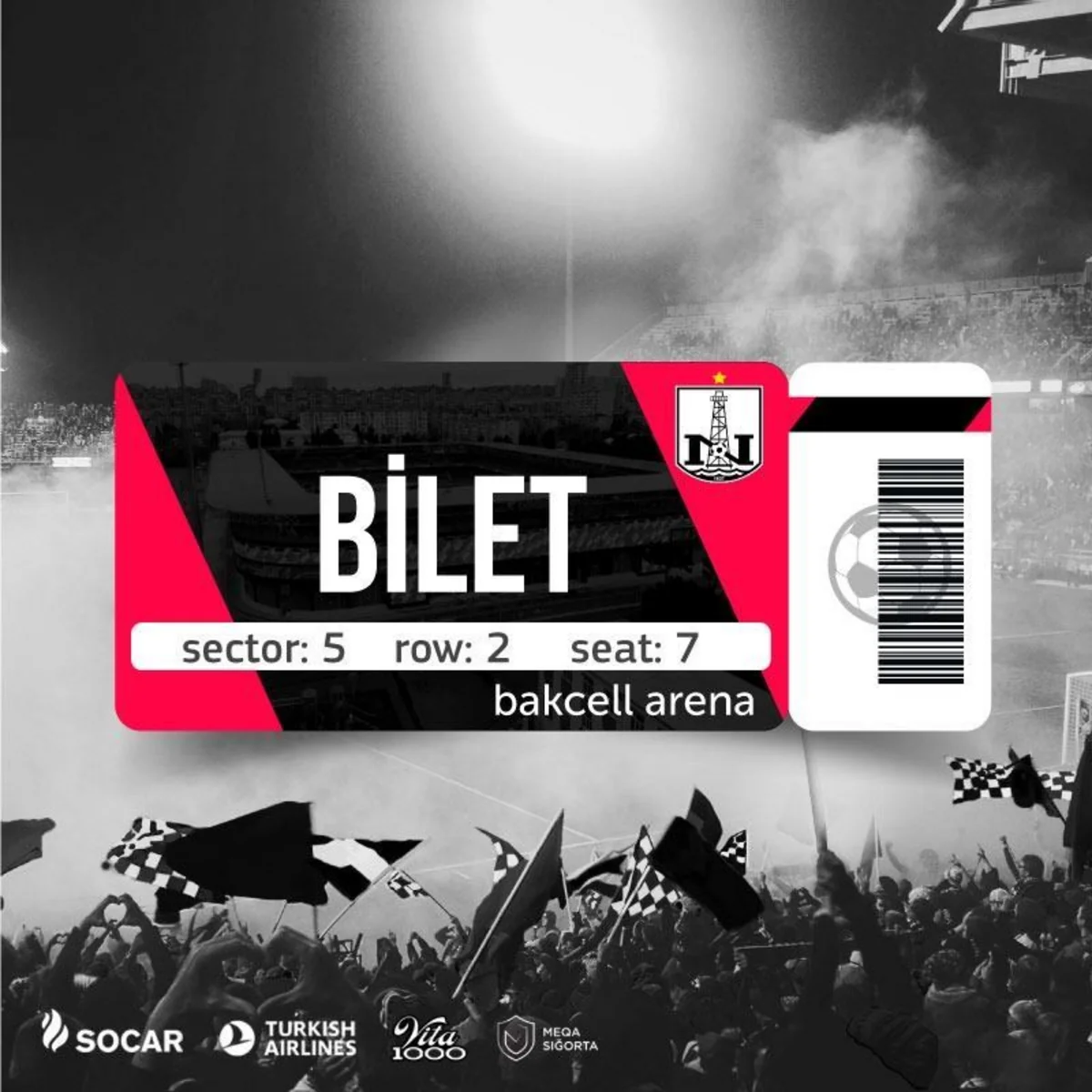 “Neftçi”  “Sumqayıt” oyununun biletləri satışa çıxarılıb