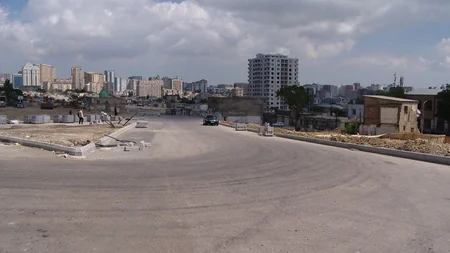 Bakının mərkəzində müasir yol infrastrukturu yaxın müddətdə istifadəyə veriləcək - VİDEO