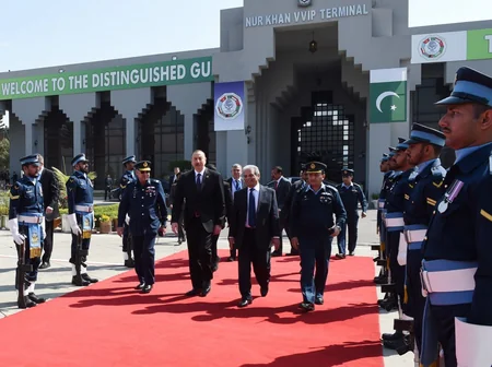 Azerbaijani President completes visit to Pakistan