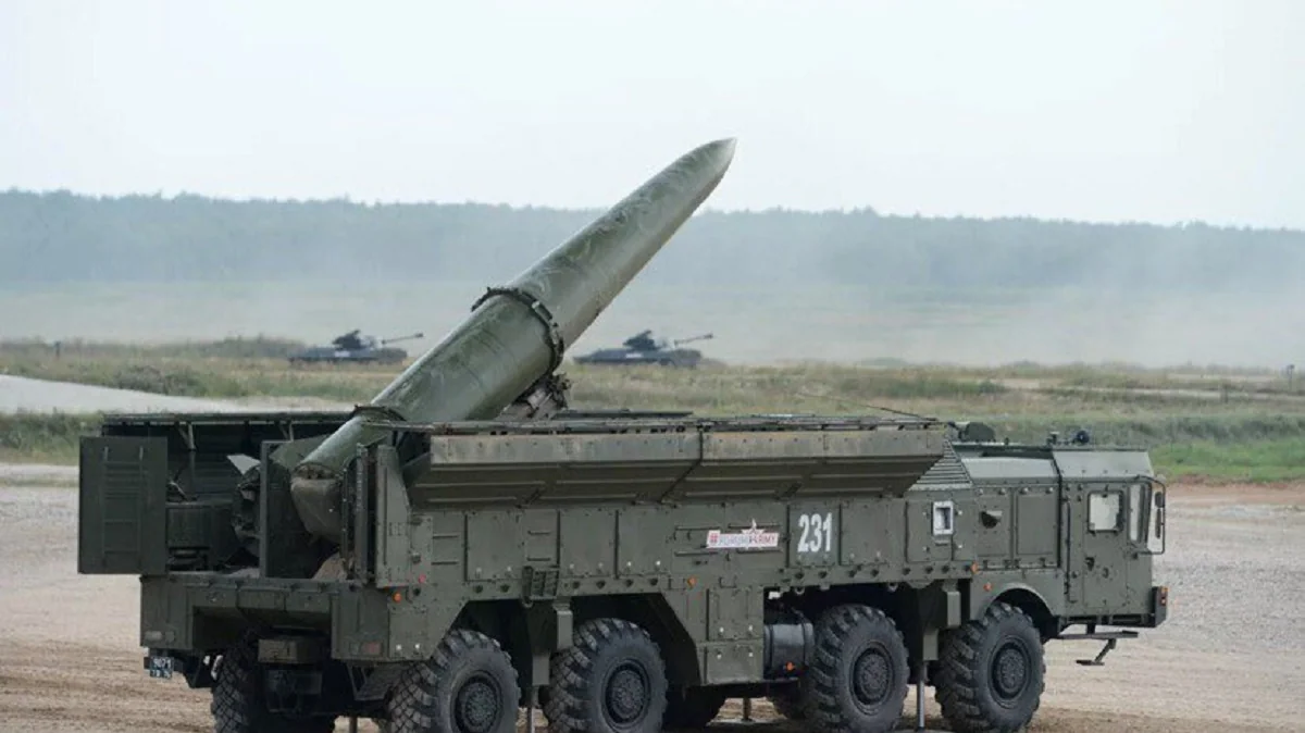 Россия запустила ракету Искандер на территорию Украины