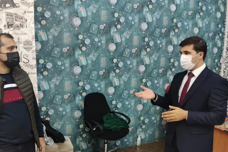 Gəncədə küçə, prospekt və yollar dezinfeksiya edilir