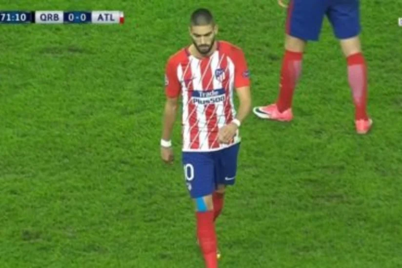 Atletico footballer fined for behavior in match with Qarabag FC