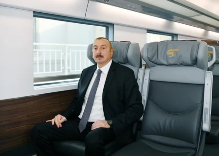 Prezident İlham Əliyev Sumqayıt Dəmir Yolu Vağzalı Kompleksinin açılışında iştirak edib - ƏLAVƏ OLUNUB