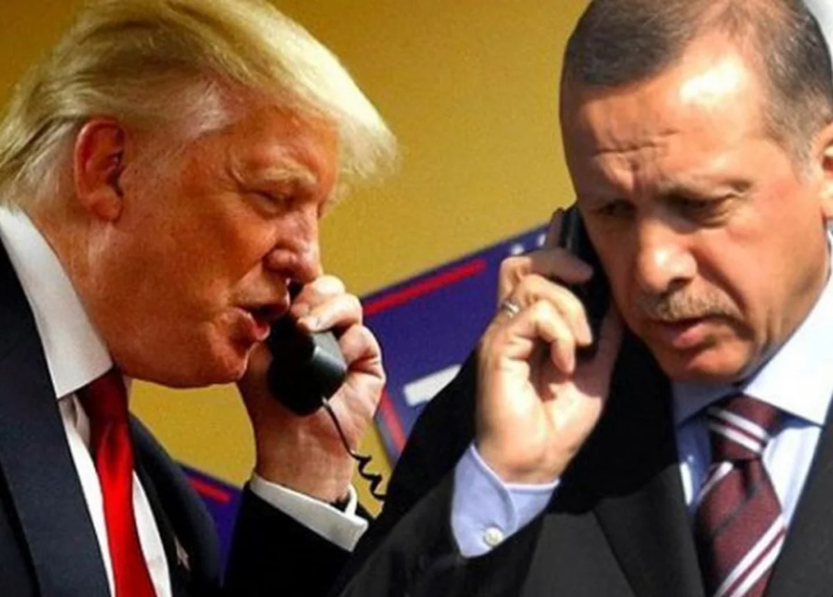 Tramp Ərdoğanla Türkiyənin ABŞ-dan hərbi texnika alması imkanlarını müzakirə edib