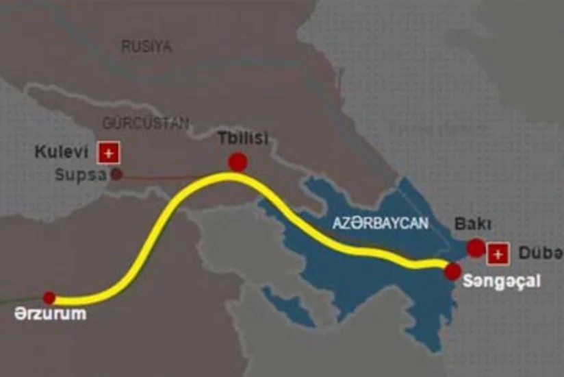 Bakı-Tbilisi-Ərzurum kəməri ilə yeddi ayda 4,2 mlrd. kubmetr qaz ötürülüb