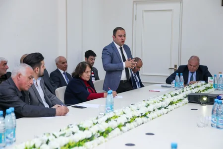 “Aqrar Tədarük və Təchizat”ın rəhbər şəxsləri Quba, Qusar və Xaçmazda fermerlərlə görüşüb