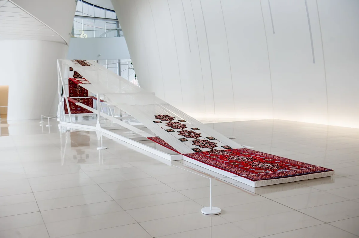 New artwork exhibited in Heydar Aliyev Center