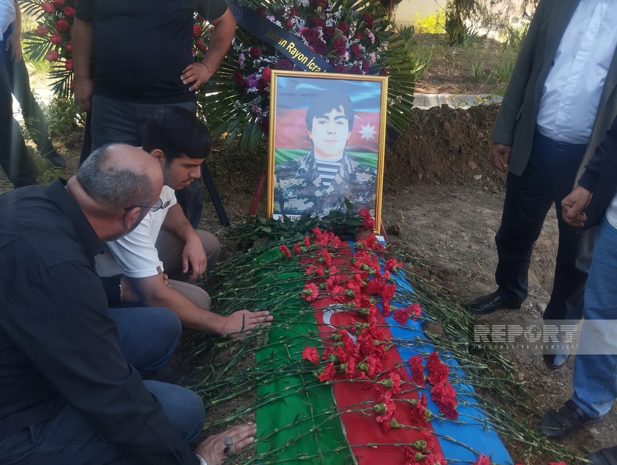 Şabranda Birinci Qarabağ müharibəsinin şəhidi Rahib Mirzəyev dəfn edilib - YENİLƏNİB