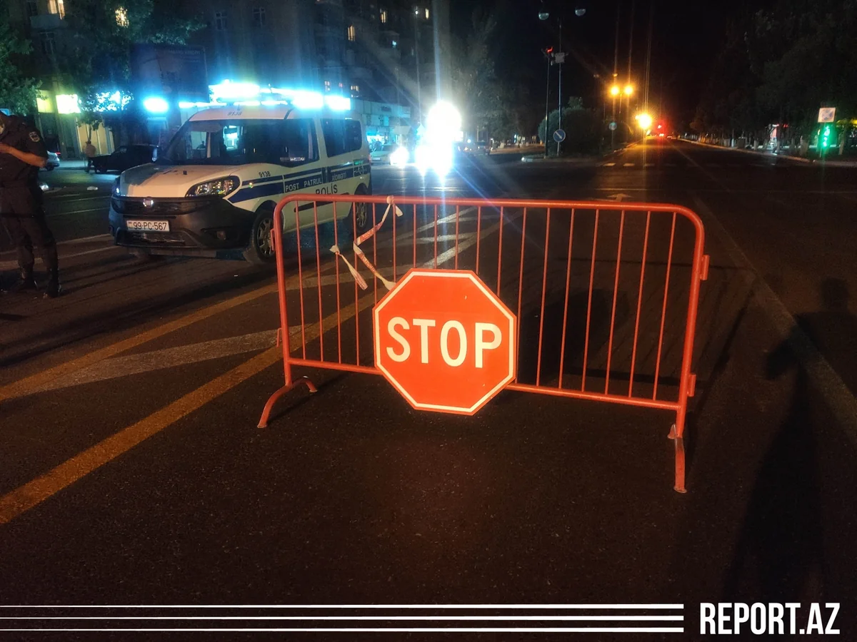 Sumqayıtda polis postları qurulub - FOTO