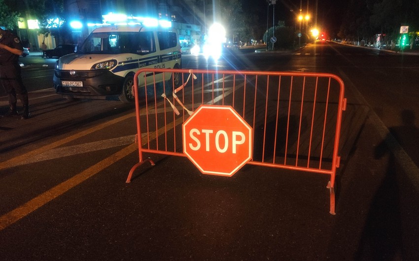 Sumqayıtda polis postları qurulub - FOTO