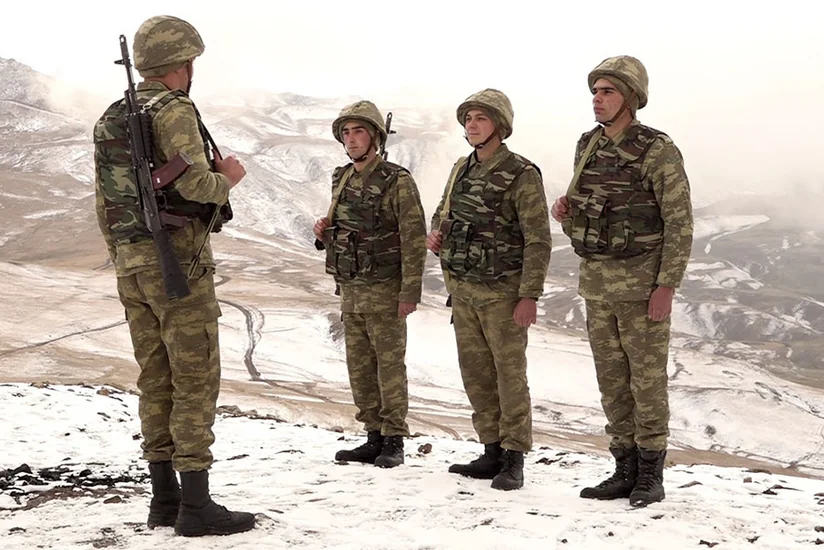 Bu il Naxçıvanda 8 müdafiə mövqeyində yeni əsgəri-məişət kompleksi tikilib