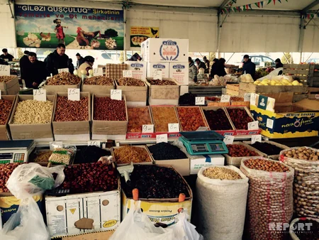 Bakıda Novruz bayramı ilə əlaqədar yarmarkalar başlayıb - FOTO