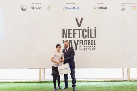 “TuranBank”ın dəstək olduğu “V Neftçili Yay Futbol Düşərgəsi”nə start verildi