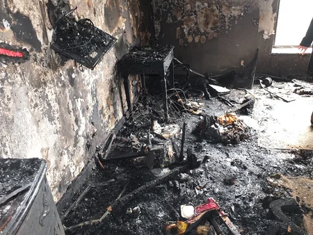 Tbilisidə hoteldəki yanğın zamanı azərbaycanlı gənclərə dəyən ziyan dəqiqləşdirilir - FOTO