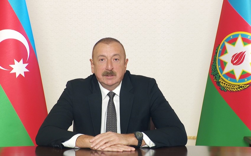 Ilham Aliyev makes video address on occasion of World Health Day