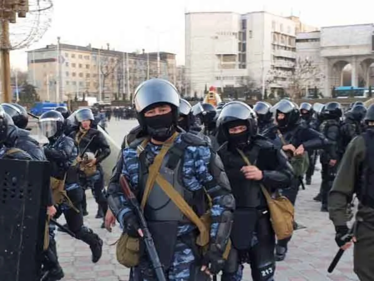 Bişkekdə icazəsiz mitinqlə bağlı cinayət işi açılıb