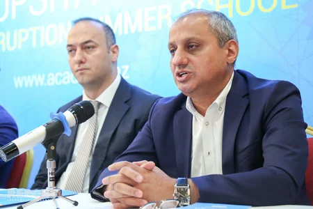 Antikorrupsiya Yay Məktəbinin açılışı olub - FOTO