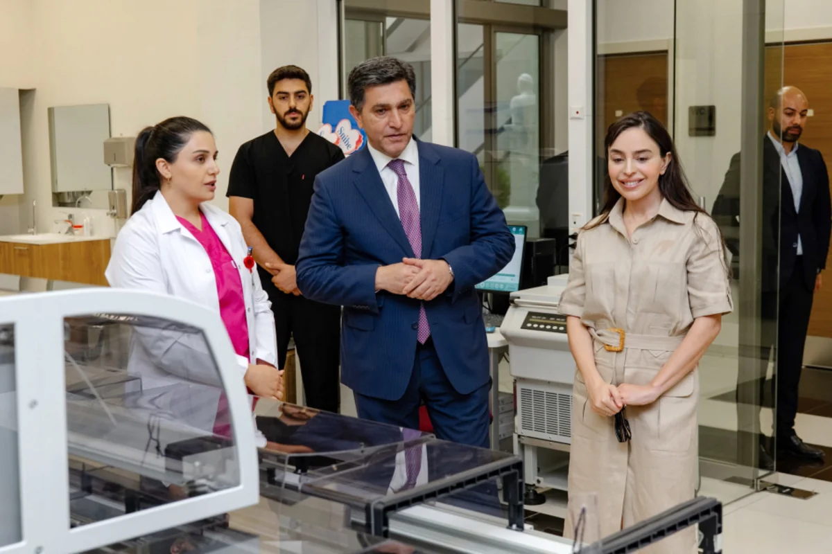 Vice-President of Heydar Aliyev Foundation Leyla Aliyeva visits “Malham Hospital” in Baku