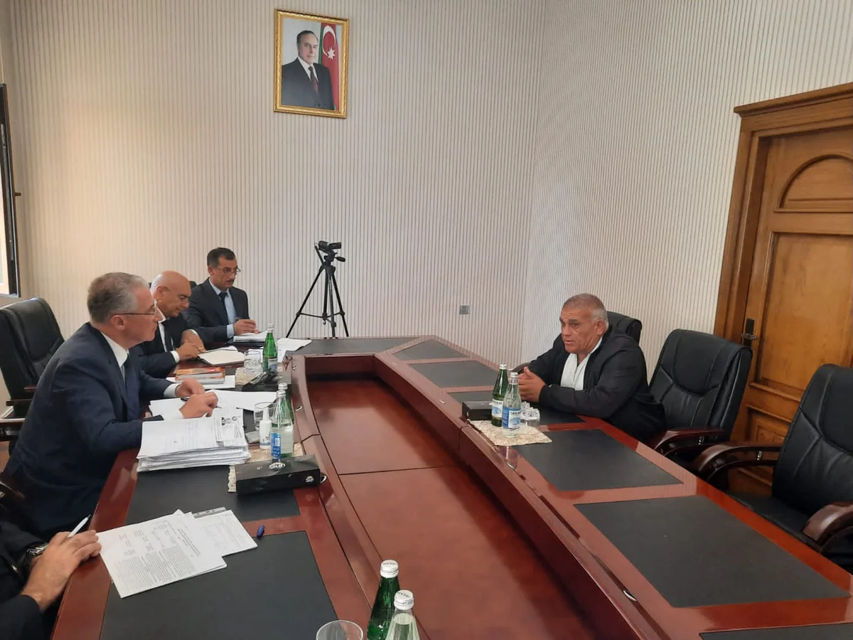 Muxtar Babayev Ağcabədidə vətəndaşları qəbul edib