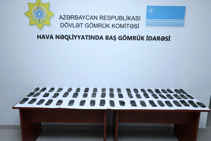 Pakistandan Azərbaycan ərazisi ilə külli miqdarda narkotikin tranzit yolla keçirilməsinin qarşısı alınıb
