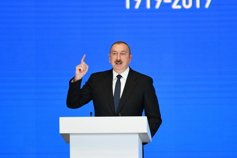 Prezident İlham Əliyev: Heç kim bizim işimizə müdaxilə edə bilməz, heç bir kənar qüvvə bizim iradəmizə təsir edə bilməz