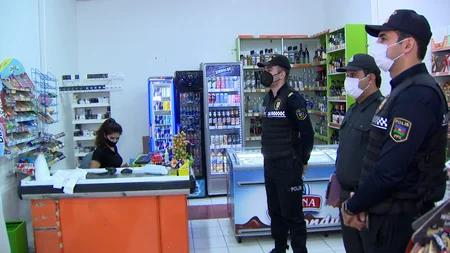 Bakıda növbəti polis reydi keçirilib