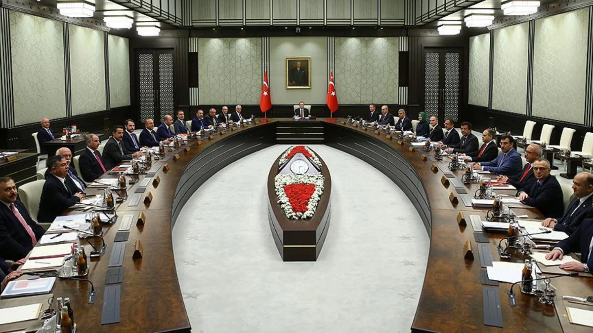 Turkey's National Security Council hosts a meeting