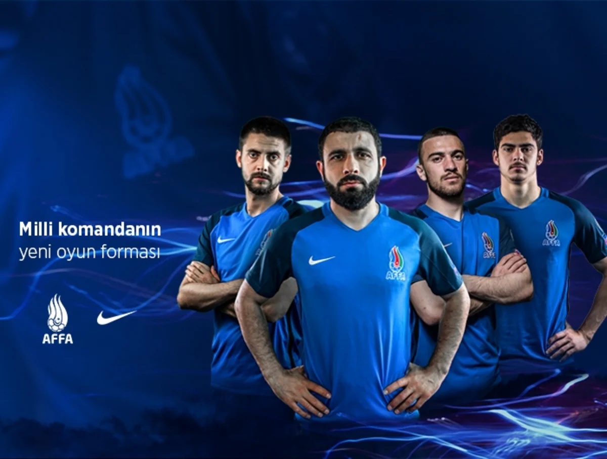 Azərbaycan milli komandasının yeni formaları nümayiş olunub